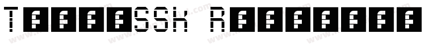 TrakkSSK Regular字体转换